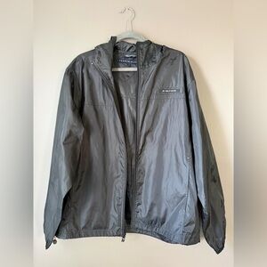 Tommy Hilfiger Men's Windbreaker in black size L
